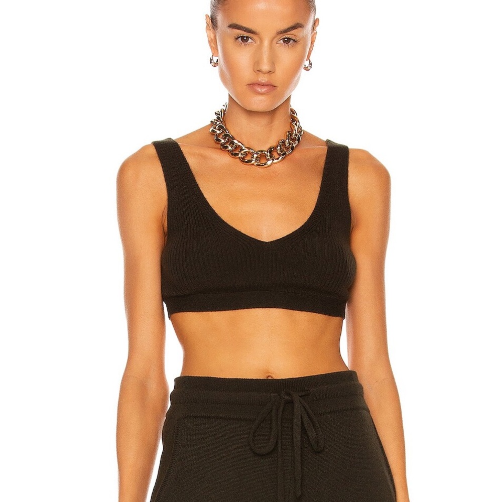 A.L.C Jaeda Bra in Olive Green, Size Small!